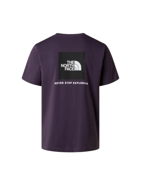 T-shirt violet homme The North Face imprimé