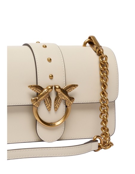 Sac blanc femme Pinko LOVE ONE MINI