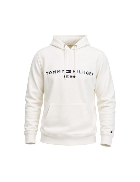 Sweat capuche Tommy Hilfiger beige homme – Style iconique