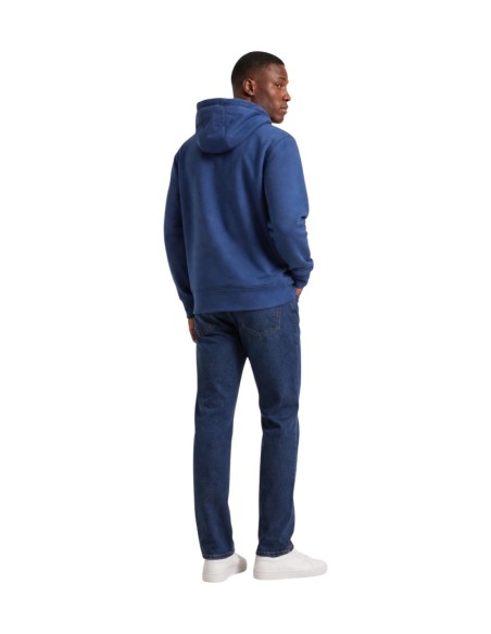 Sweat capuche Tommy Hilfiger bleu homme – Style iconique