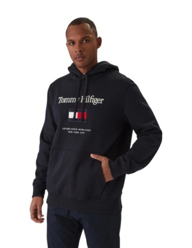Sweat Tommy Hilfiger blanc homme – Style épuré