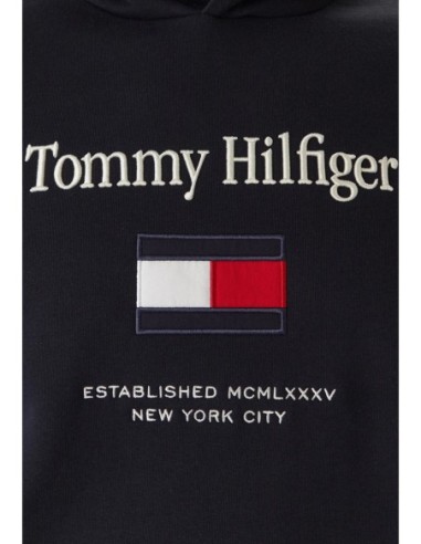 Sweat Tommy Hilfiger blanc homme – Style épuré