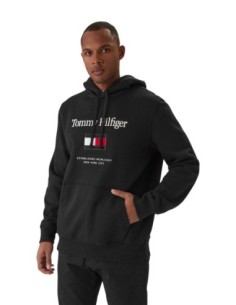 Sweat Tommy Hilfiger noir homme – Style essentiel