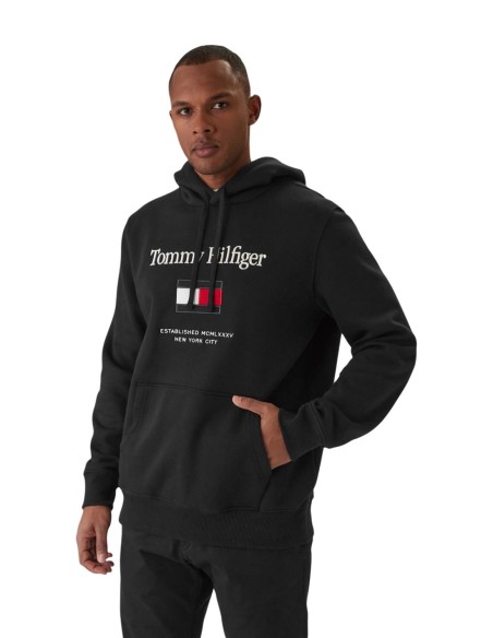 Sweat Tommy Hilfiger noir homme – Style essentiel