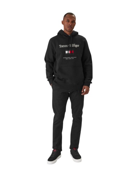 Sweat Tommy Hilfiger noir homme – Style essentiel