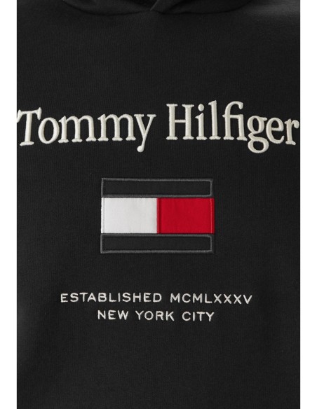 Sweat Tommy Hilfiger noir homme – Style essentiel