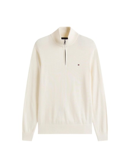 Pull cachemire Tommy Hilfiger blanc homme – Style premium