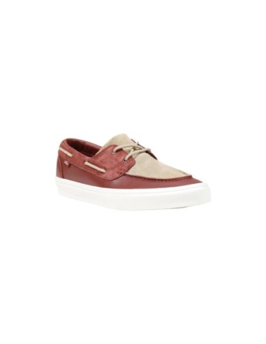 Baskets Vans marron homme – Style boat shoe