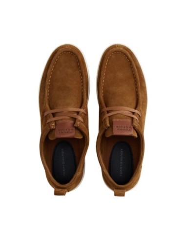 Mocassins chamois Tommy Hilfiger marron homme – Style raffiné