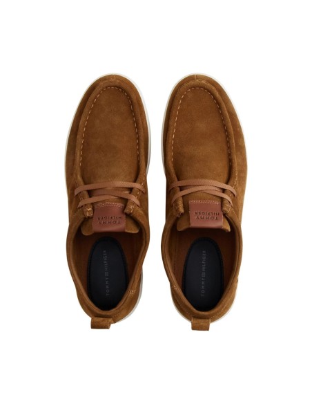 Mocassins chamois Tommy Hilfiger marron homme – Style raffiné