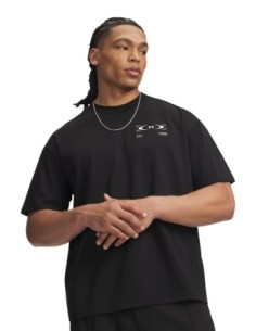 T-shirt noir homme Under Armour logo graphique