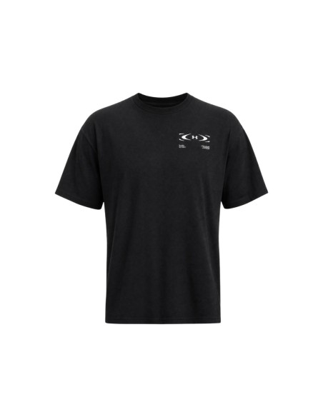 T-shirt noir homme Under Armour logo graphique