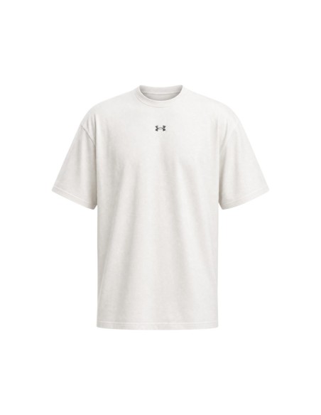 T-shirt beige homme Under Armour col classique
