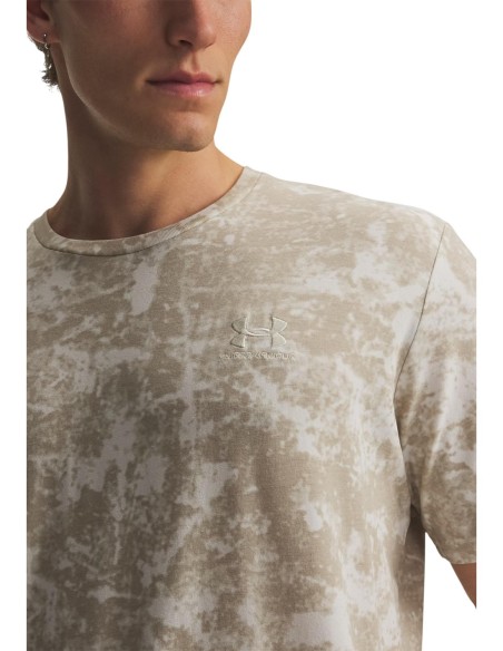 T-shirt beige homme Under Armour coupe régulière