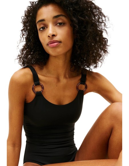 Maillot de bain noir femme Tommy Hilfiger une pièce