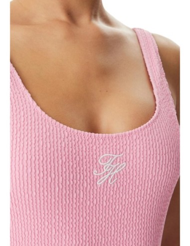 Maillot de bain rose femme Tommy Hilfiger une pièce