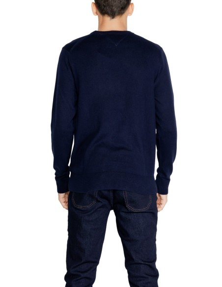 Pull cachemire Tommy Hilfiger bleu homme – Confort premium