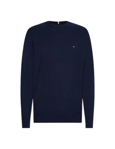 Pull cachemire Tommy Hilfiger bleu homme – Confort premium