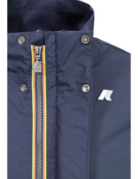 Veste chaude K?Way bleu homme – Style hivernal