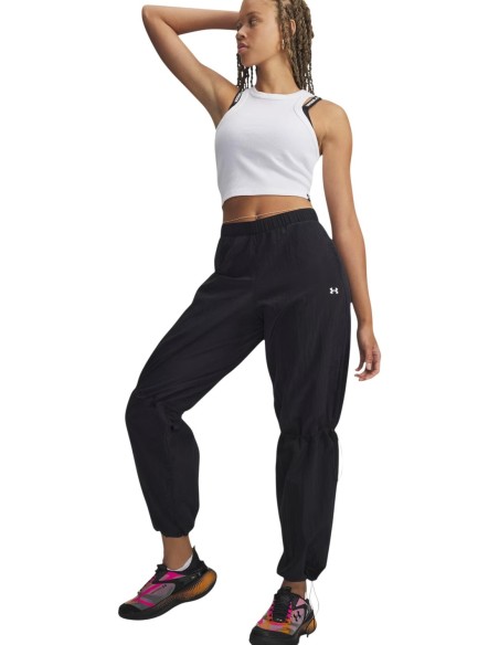 Pantalon noir femme Under Armour poches latérales