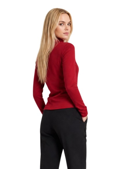 Sweat bordeaux femme Under Armour zip