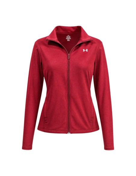 Sweat bordeaux femme Under Armour zip