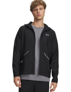 Veste noire homme Under Armour capuche