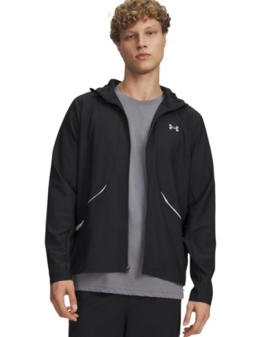 Veste noire homme Under Armour capuche