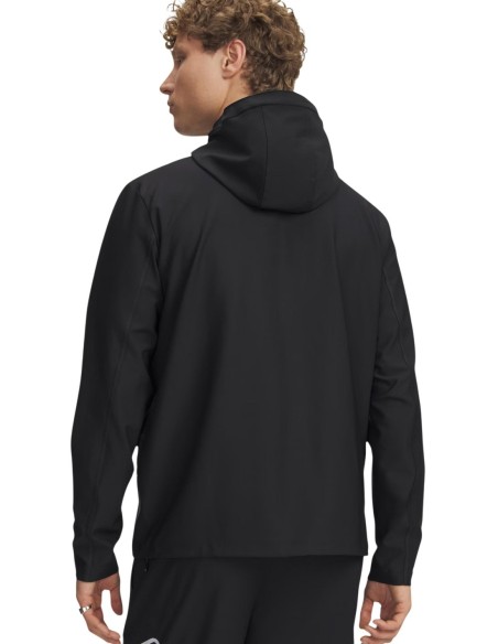 Veste noire homme Under Armour capuche