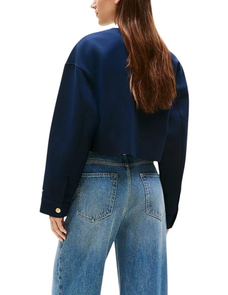 Tommy Hilfiger Veste Femme bleu – Élégance intemporelle