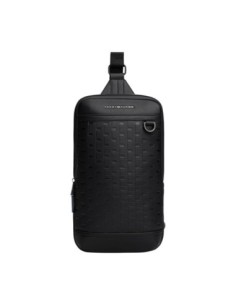 Tommy Hilfiger Sac Homme noir – Design asymétrique