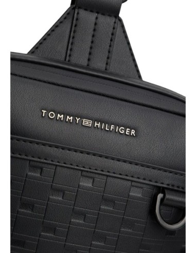 Tommy Hilfiger Sac Homme noir – Design asymétrique