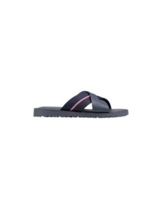 Tommy Hilfiger Mules Homme bleu – Cuir premium
