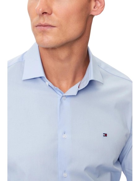 Tommy Hilfiger Chemise Homme bleu azur – Élégance moderne