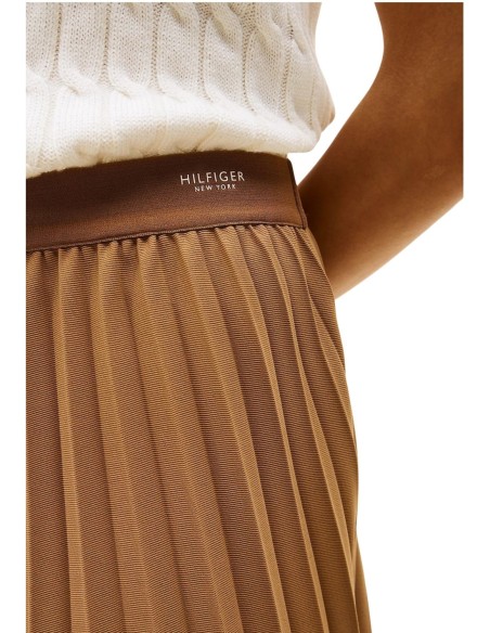 Tommy Hilfiger Jupe Femme marron – Style polyvalent