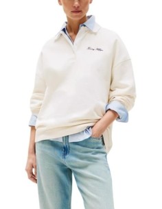 Tommy Hilfiger Sweat Femme blanc – Style moderne
