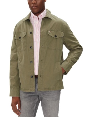 Tommy Hilfiger Veste Homme verte – Style structuré