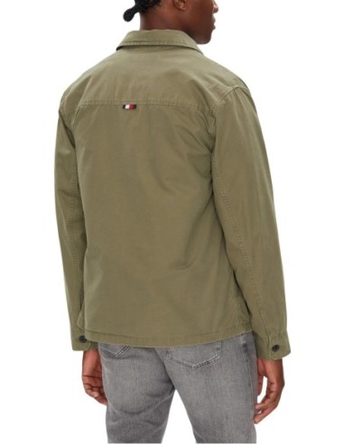 Tommy Hilfiger Veste Homme verte – Style structuré