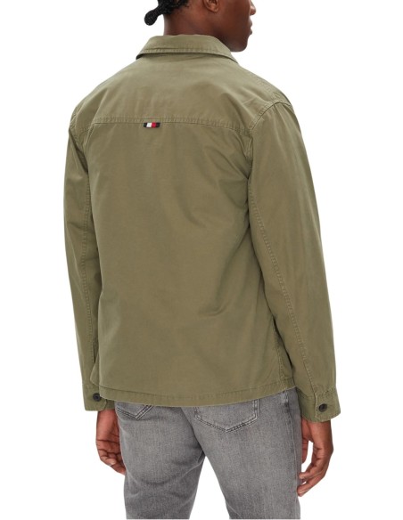 Tommy Hilfiger Veste Homme verte – Style structuré