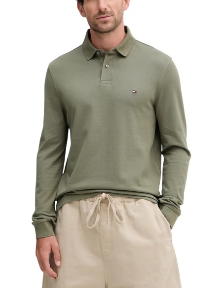 Tommy Hilfiger Polo Homme vert – Élégance moderne
