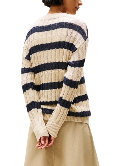 Tommy Hilfiger Pull Femme beige – Style naturel