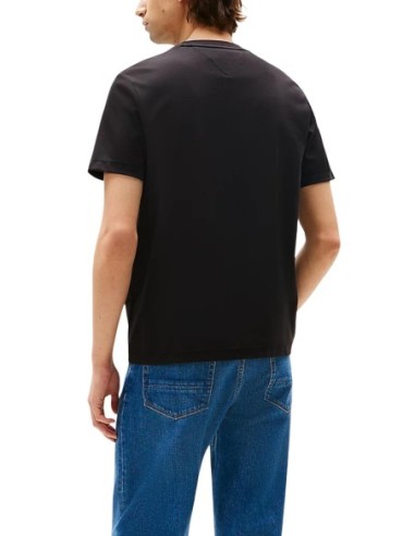 Tommy Hilfiger T-Shirt Homme noir – Style polyvalent