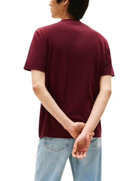 Tommy Hilfiger T-Shirt Homme bordeaux – Style graphique