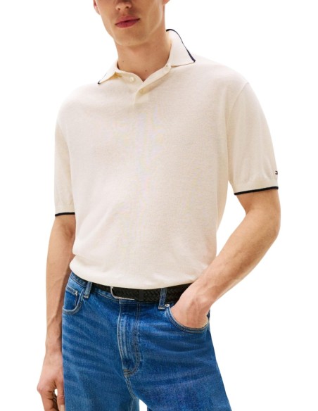Tommy Hilfiger Pull Homme blanc – Style léger