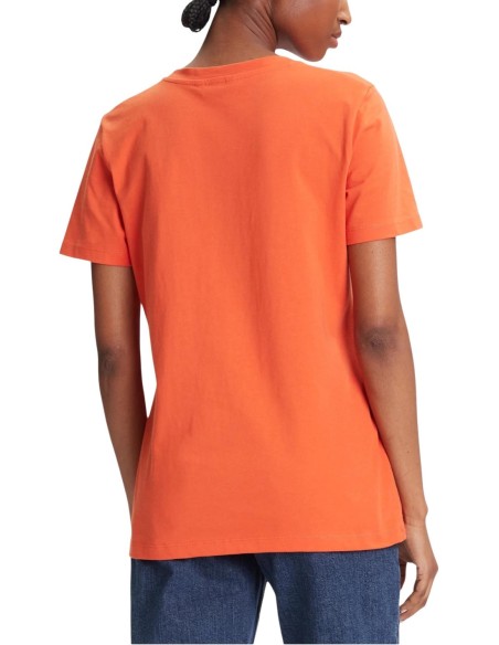 Tommy Hilfiger T-Shirt Femme orange – Style lumineux