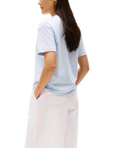 Tommy Hilfiger – T-Shirt Femme bleu azur