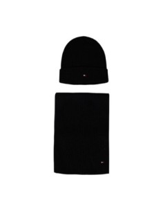 Tommy Hilfiger Écharpe Homme noire – Chaleur & élégance