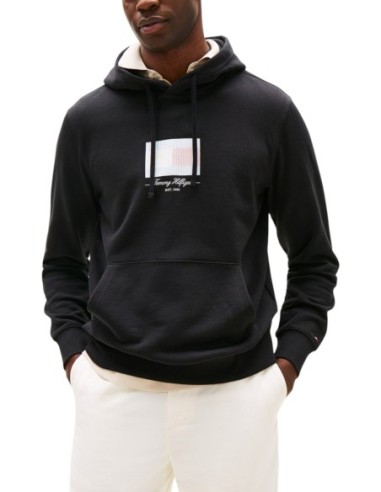 Tommy Hilfiger Sweat Homme noir – Style graphique