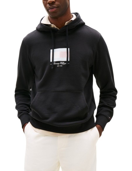 Tommy Hilfiger Sweat Homme noir – Style graphique