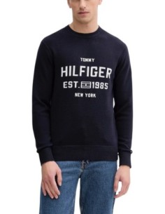 Tommy Hilfiger Pull Homme bleu – Style graphique